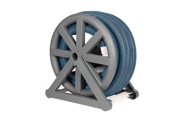 Cofan – Enrollador de Manguera para Piscinas | Manguera Flotante 13 m | Ø38 mm | Portátil y Resistente
